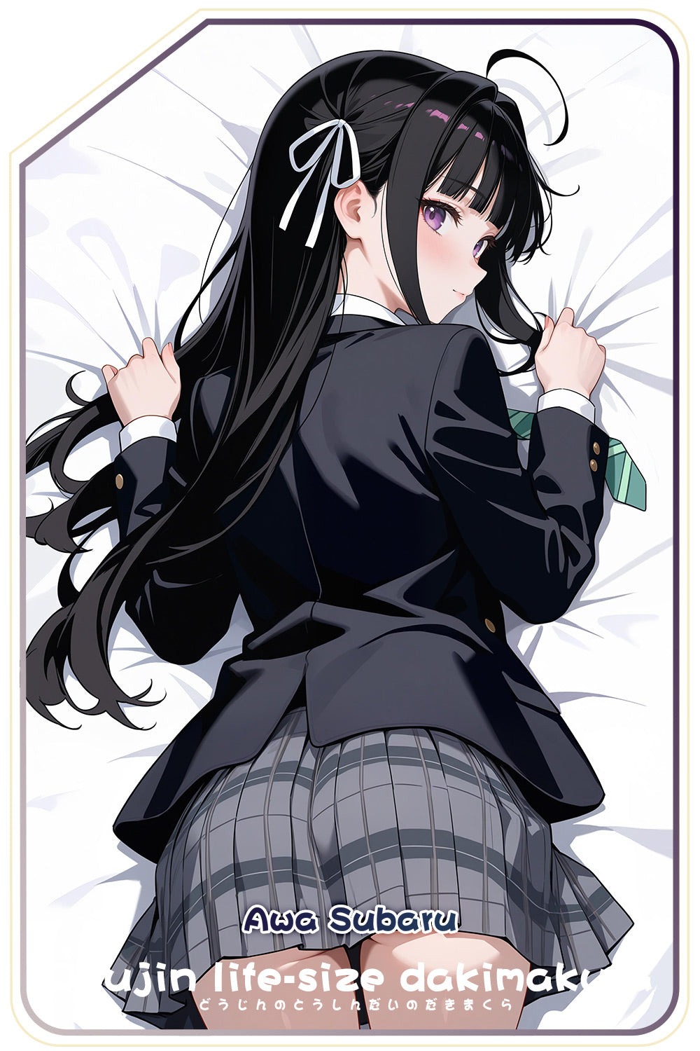 Domineering Cat original girls band cry An He'ang anime peripherals etc. Pillow 2D pillow case cotton pillow