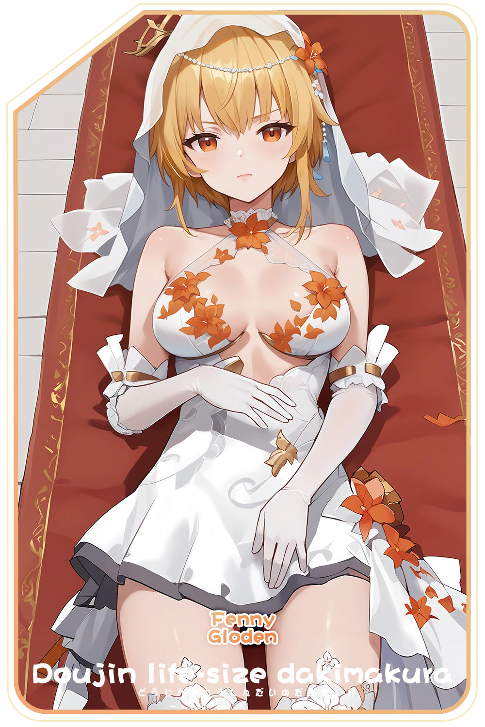 Domineering Cat Original Snowbreak: Containment Zone Fennie Anime Peripherals Pillowcase Customizable Pillow Cover