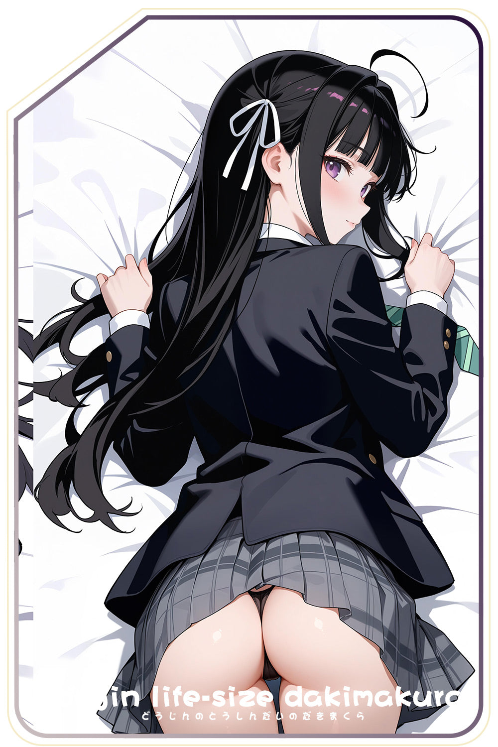 Domineering Cat original girls band cry An He'ang anime peripherals etc. Pillow 2D pillow case cotton pillow