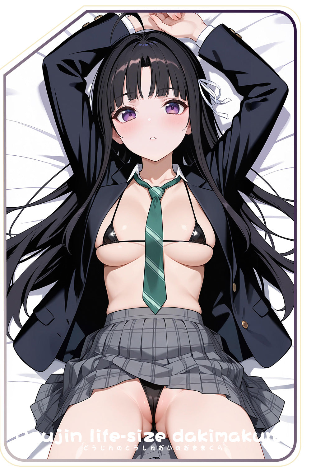 Domineering Cat original girls band cry An He'ang anime peripherals etc. Pillow 2D pillow case cotton pillow