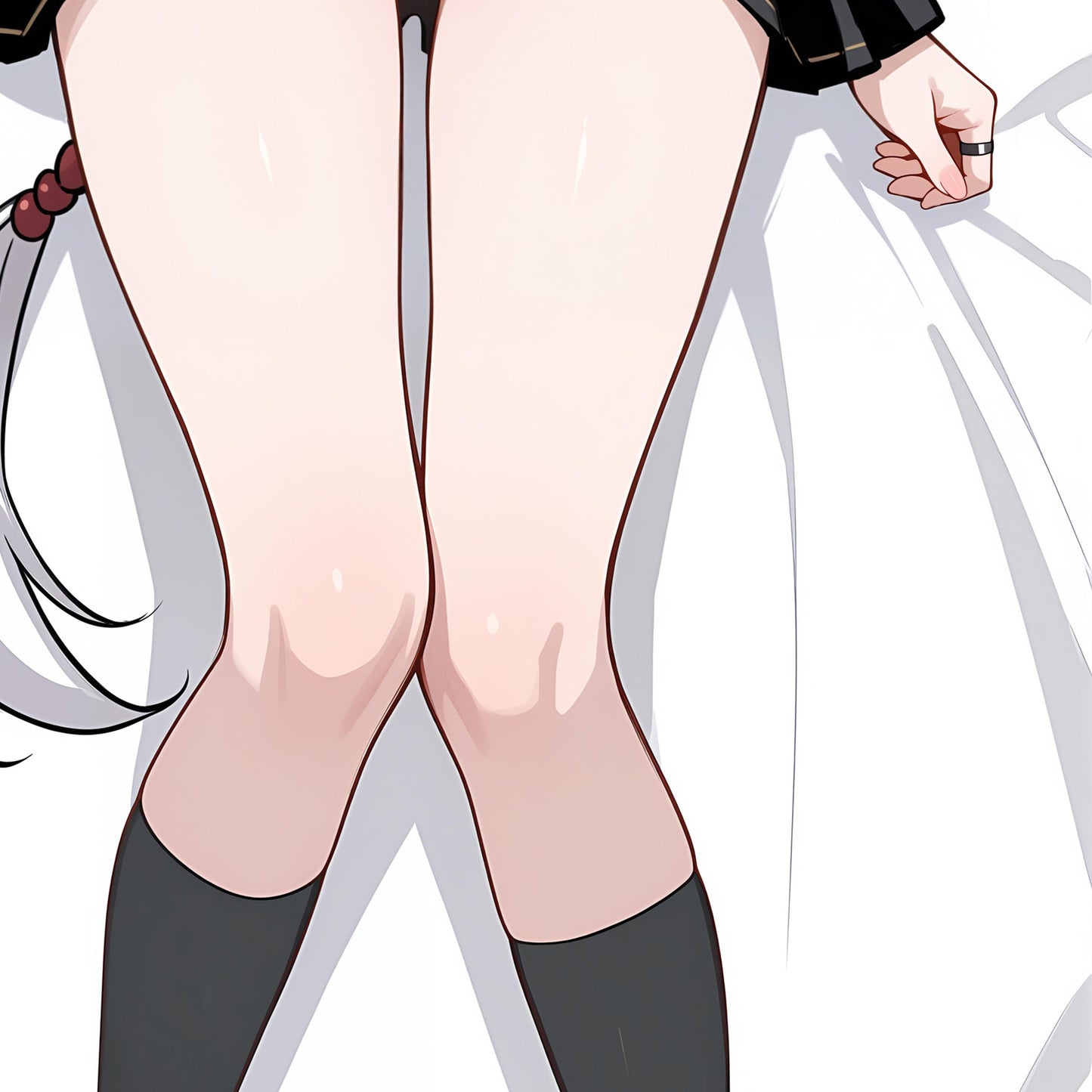 Domineering Cat Blue Archive Shirao Eri Pillow cover