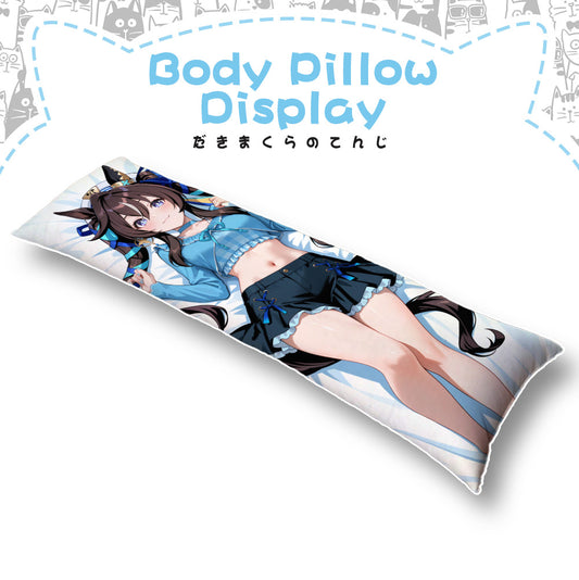 Domineering cat original horse racing girl attack anime peripherals etc. Pillow 2D pillow case cotton pillow can be customized