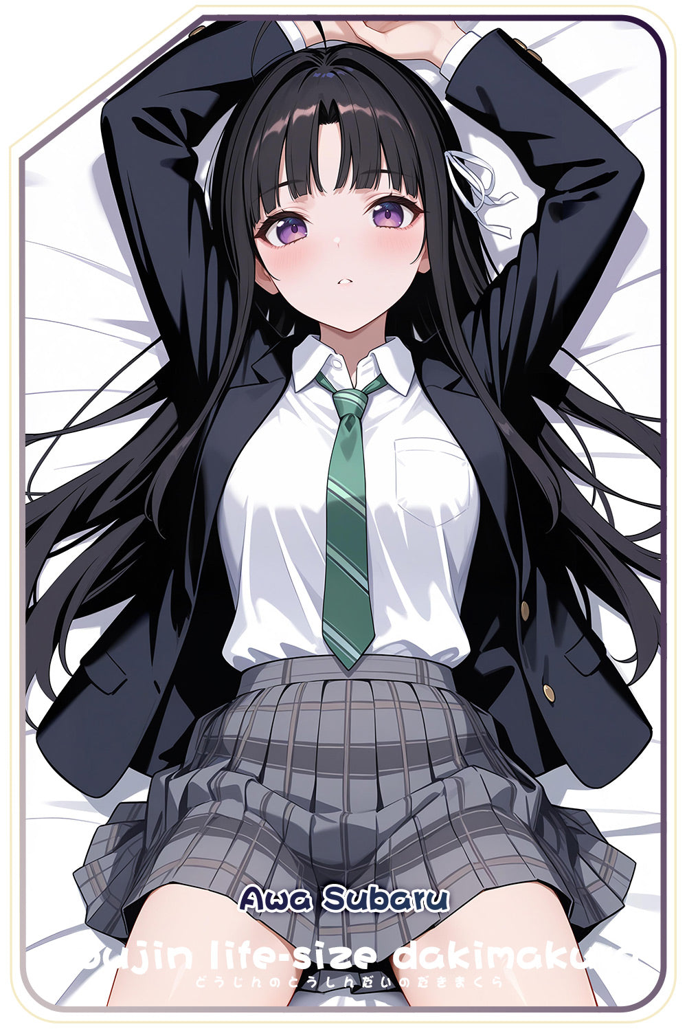 Domineering Cat original girls band cry An He'ang anime peripherals etc. Pillow 2D pillow case cotton pillow