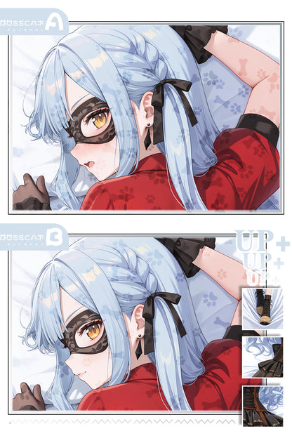 Domineering Cat Original bang dream  Fengchuan Xiangzi anime peripherals waiting for pillows 2D pillow case cotton pillow