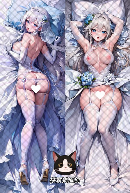 Domineering CatAlisa Ilyinichna Omela Pillow cover