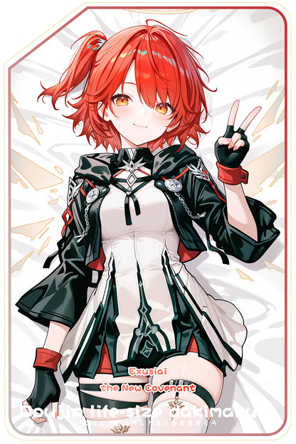 Domineering Cat Original Arknights Exusiai animation peripheral isometric pillow anime pillowcase cotton pillow customization