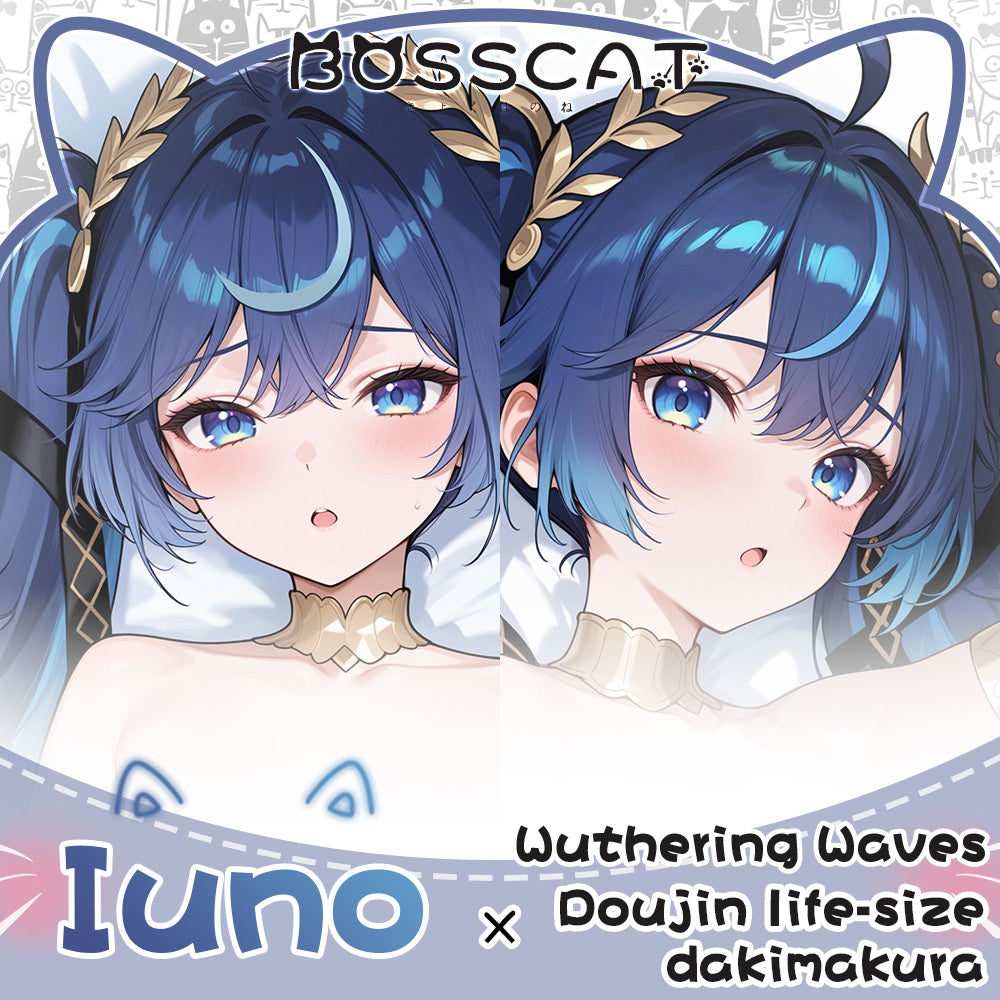 Domineering cat original Mingchao Yuno animation peripherals etc. Pillow 2D pillow case Cotton pillow can be customized pillow case