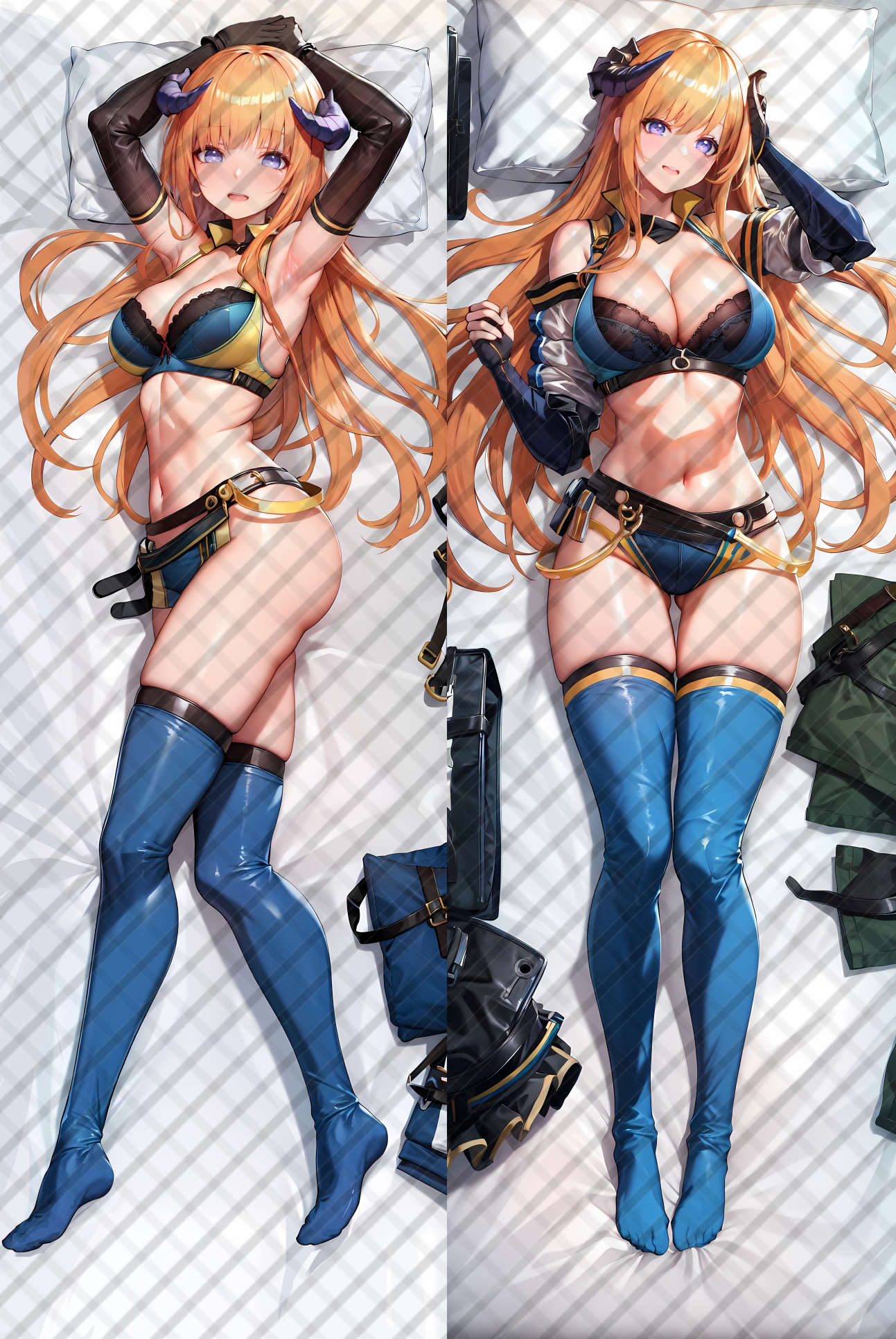 Domineering Cat Arknights BAGPIPE Pillow cover