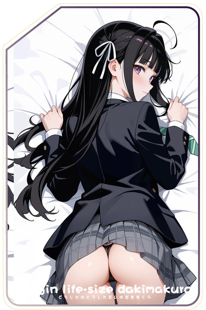 Domineering Cat original girls band cry An He'ang anime peripherals etc. Pillow 2D pillow case cotton pillow