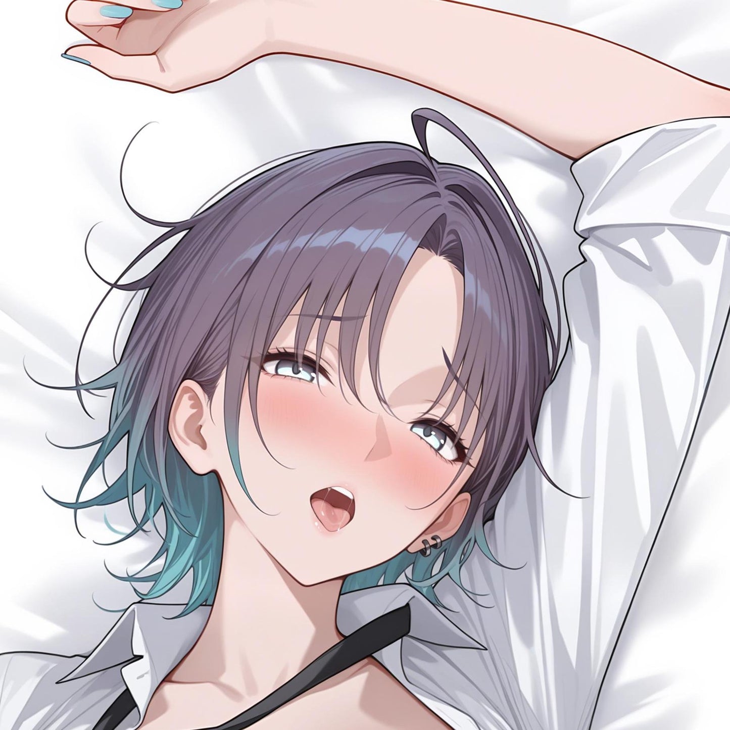 Domineering Cat  あさくらとおる  Pillow cover