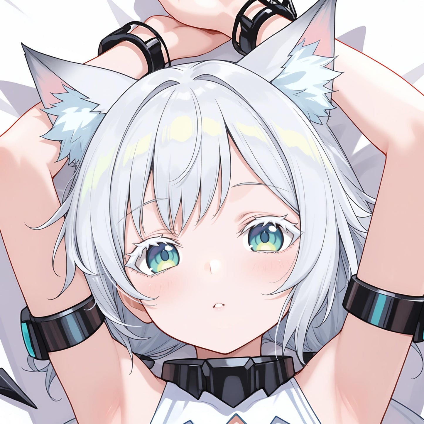 Domineering Cat  Arknights Rosmontis Pillow cover