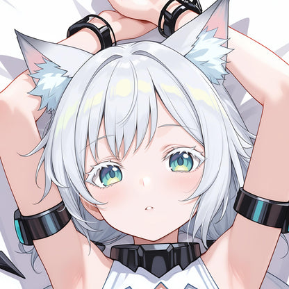 Domineering Cat  Arknights Rosmontis Pillow cover