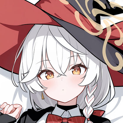 Domineering Cat Blue Archive Shirao Eri  Pillow cover