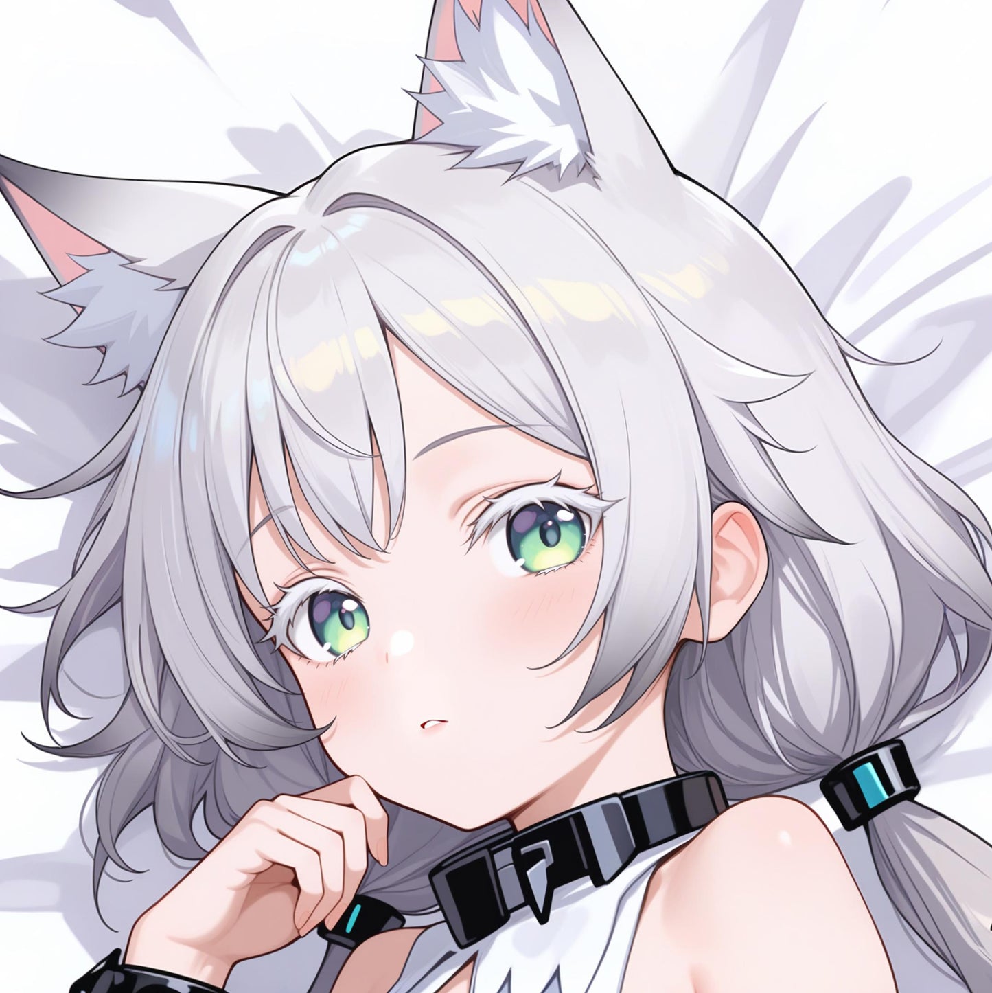 Domineering Cat  Arknights Rosmontis Pillow cover