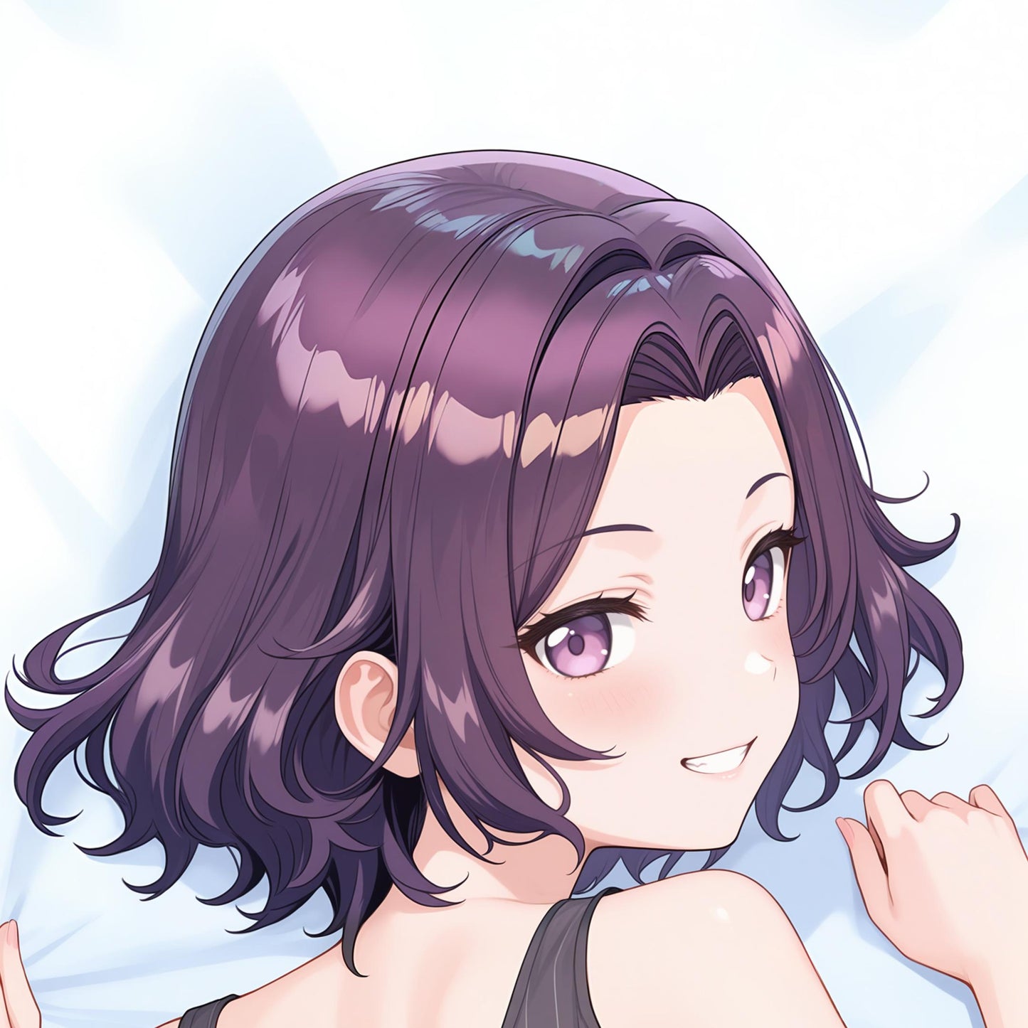 Domineering Cat GrandBlue Azusa Hamagami Pillow cover