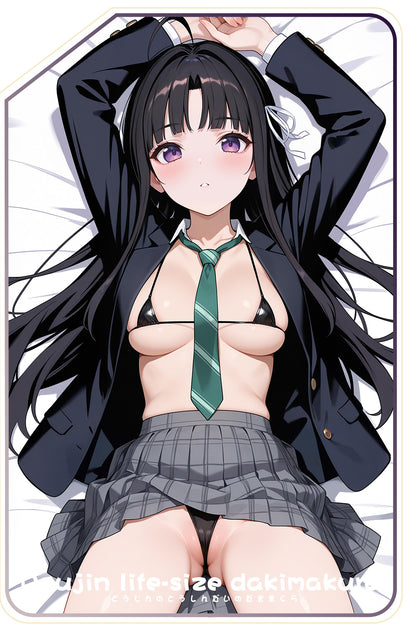 Domineering Cat original girls band cry An He'ang anime peripherals etc. Pillow 2D pillow case cotton pillow