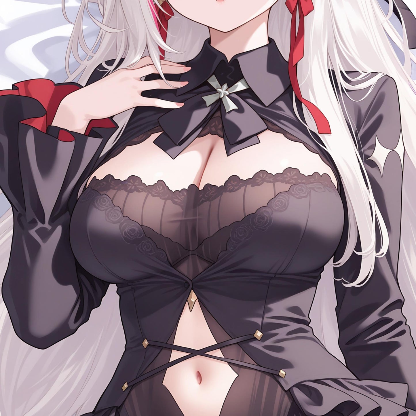 Domineering Cat  Azur Lane Zet Pillow cover