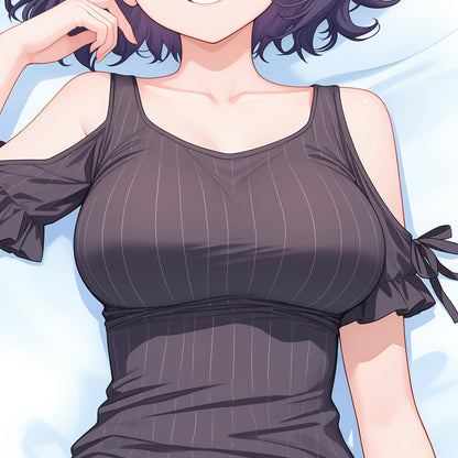 Domineering Cat GrandBlue Azusa Hamagami Pillow cover