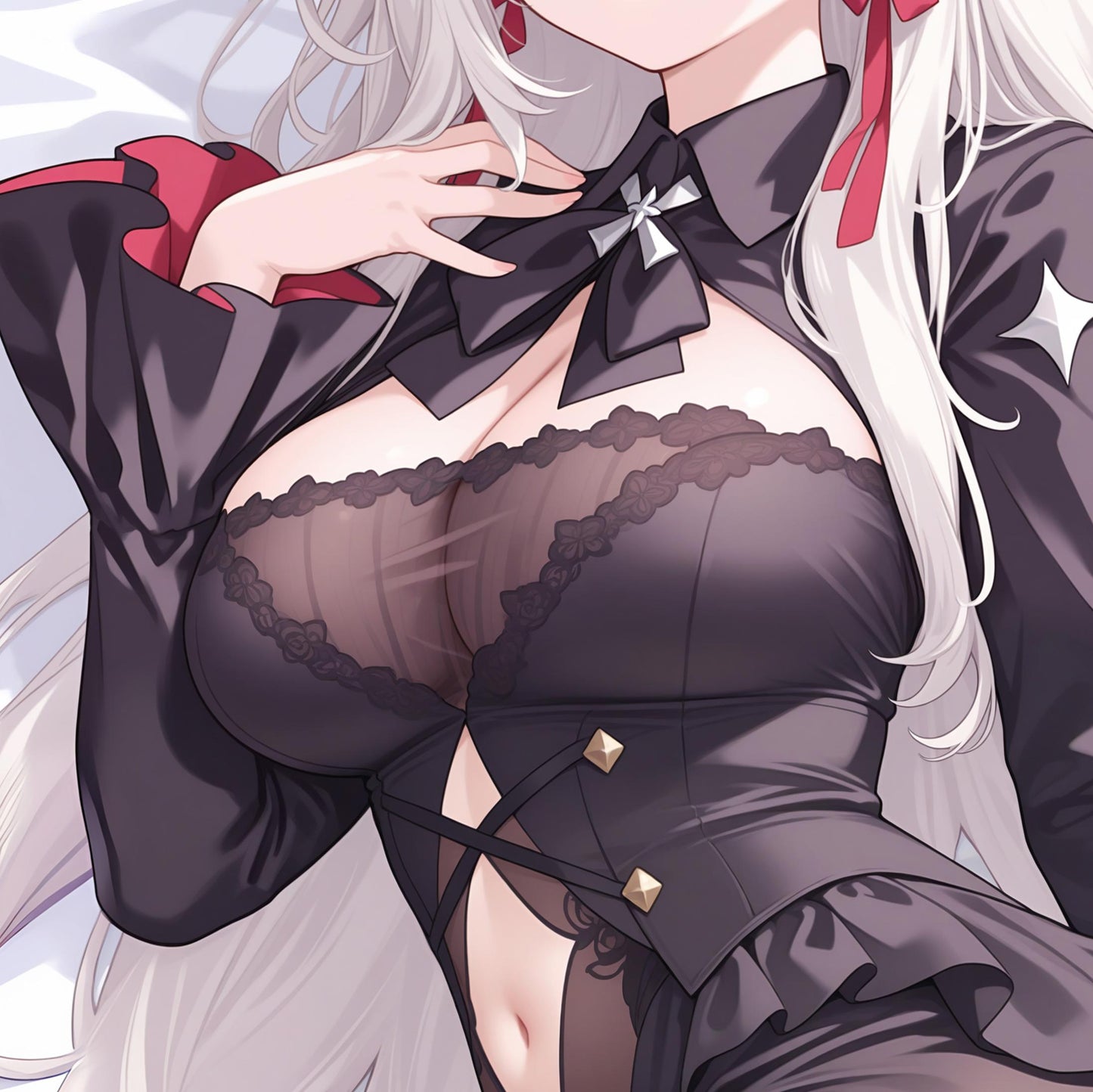 Domineering Cat  Azur Lane Zet Pillow cover