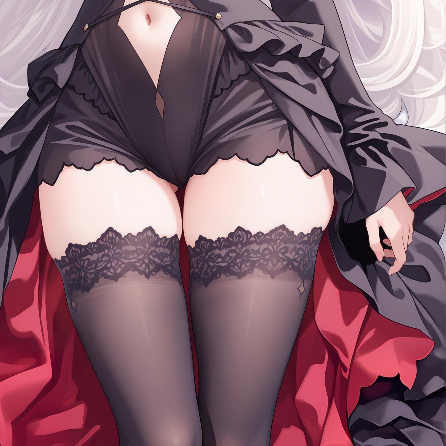 Domineering Cat  Azur Lane Zet Pillow cover