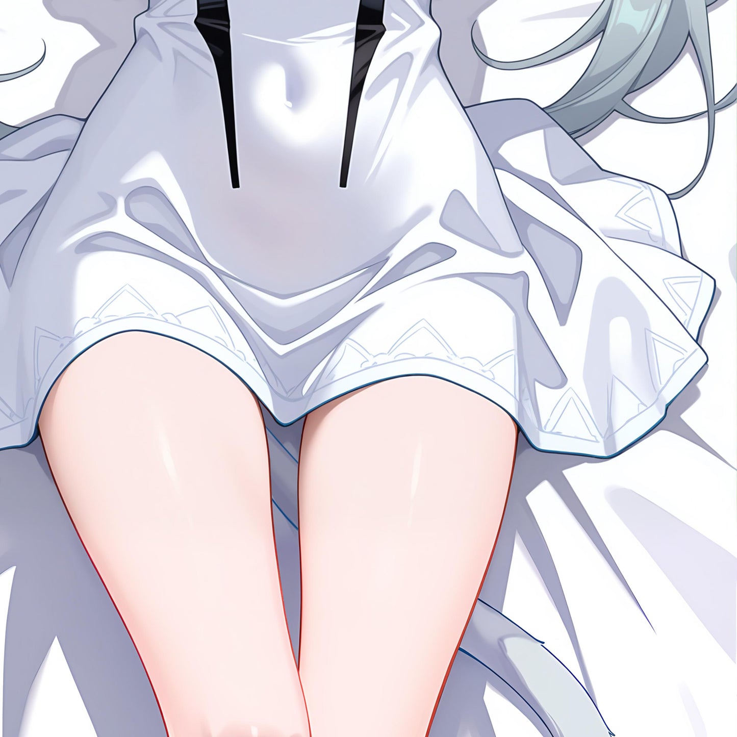 Domineering Cat  Arknights Rosmontis Pillow cover