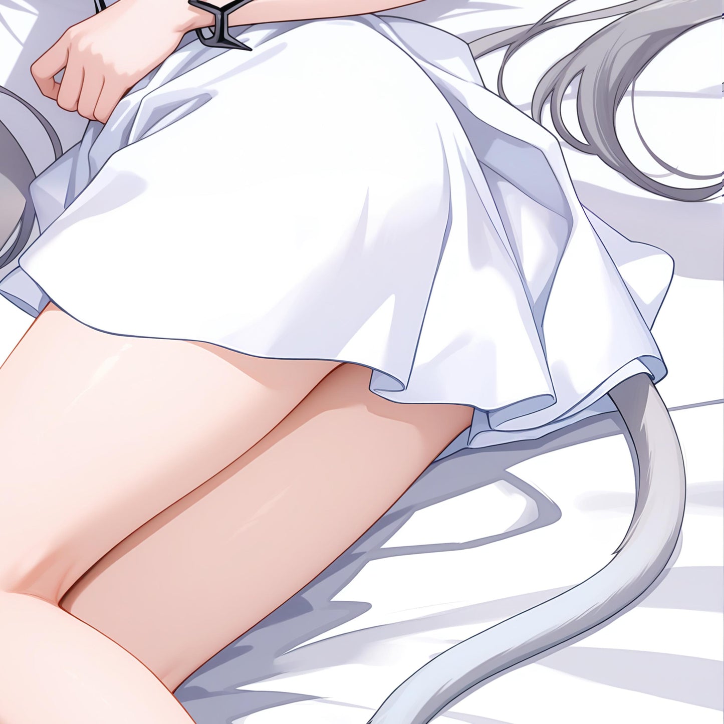 Domineering Cat  Arknights Rosmontis Pillow cover