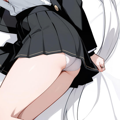 Domineering Cat Blue Archive Shirao Eri  Pillow cover