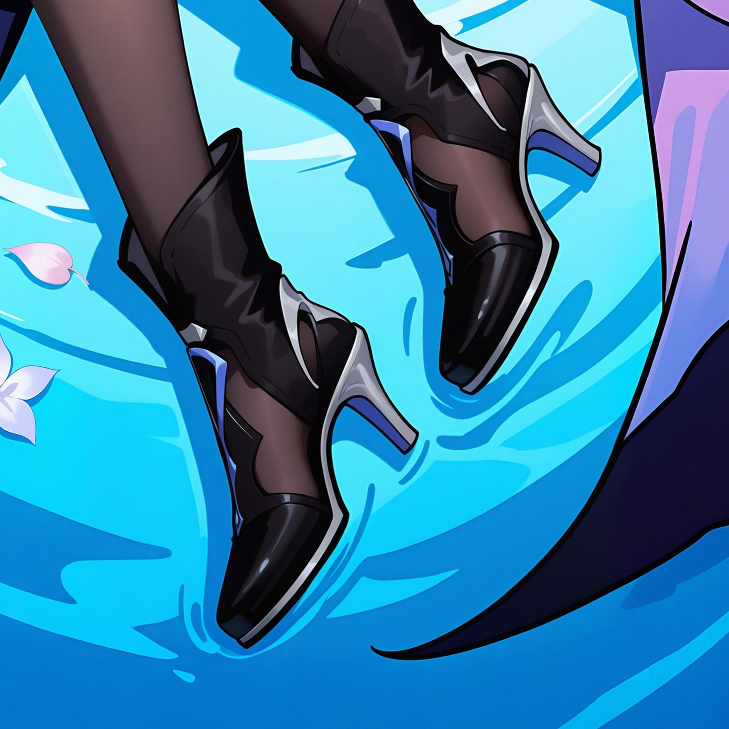 Domineering Cat Honkai：Star Rail Hysilens Pillow cover