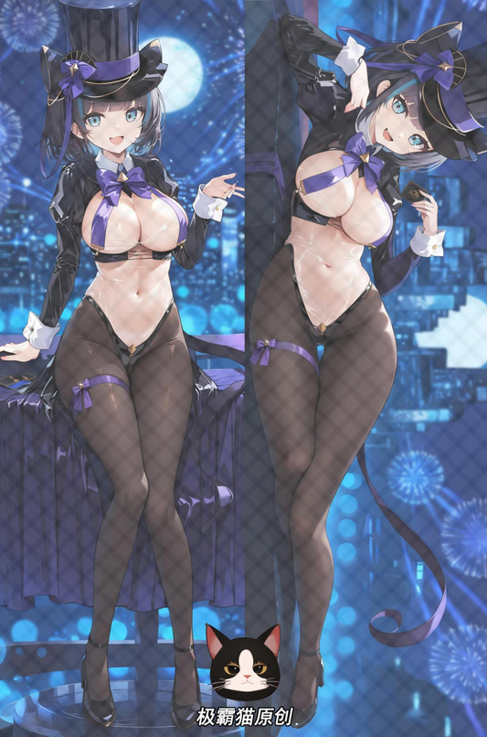 Domineering Cat Azur Lane HMS Cheshire Pillow cover