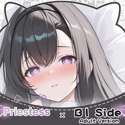 Domineering Cat Original Arknights Priestess Standard Body Pillow Cover New 2 Way Pillowcase