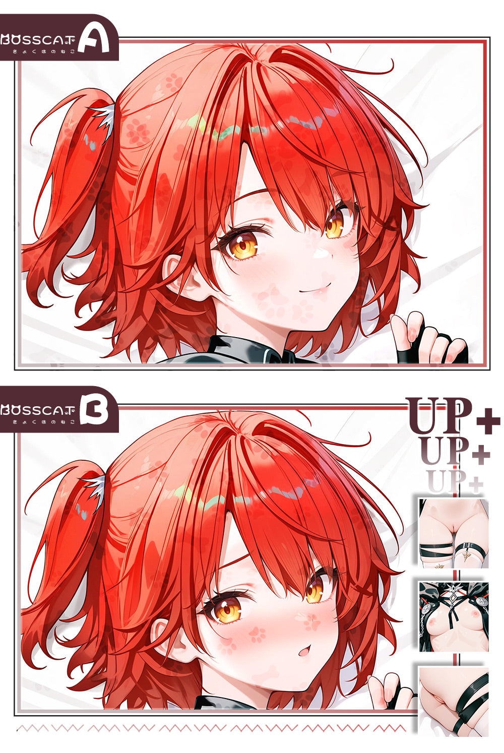 Domineering Cat Original Arknights Exusiai animation peripheral isometric pillow anime pillowcase cotton pillow customization