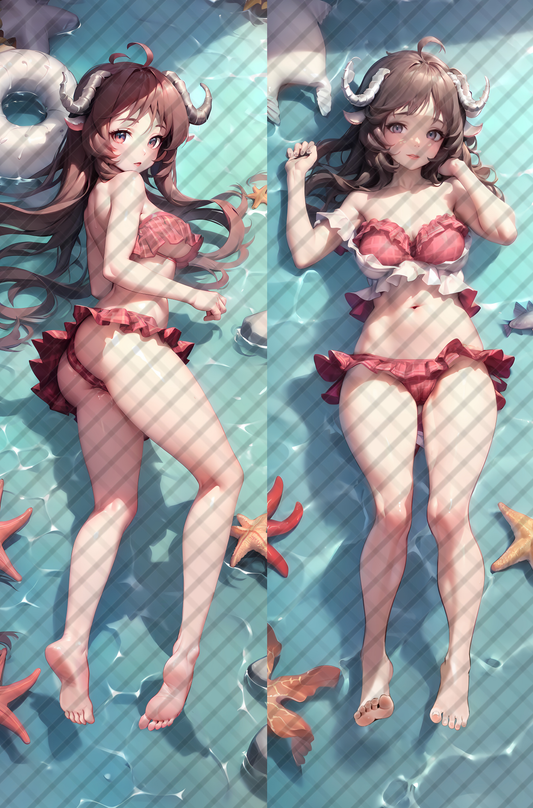 Domineering Cat Arknights Eyjafjalla Pillow cover