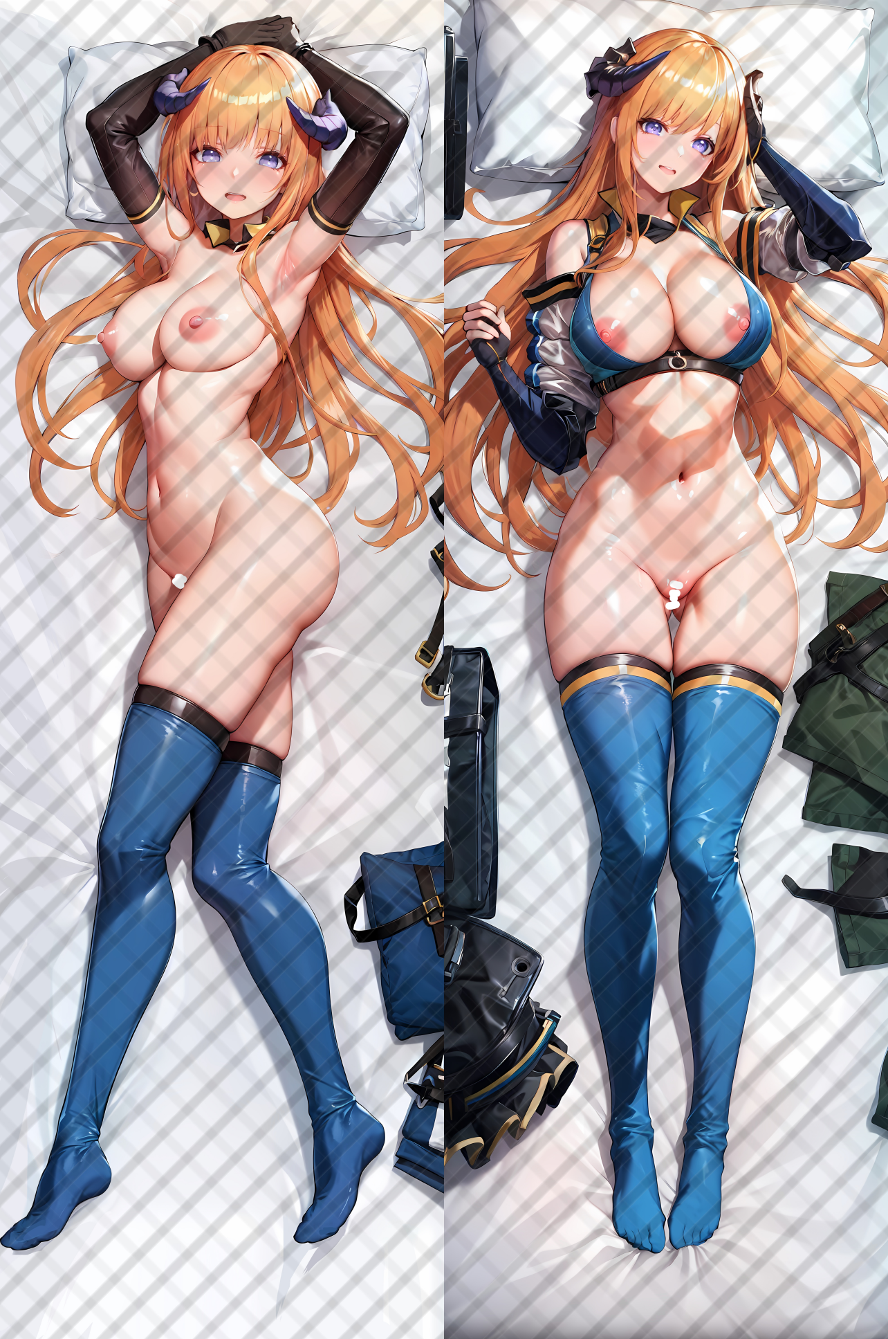 Domineering Cat Arknights BAGPIPE Pillow cover