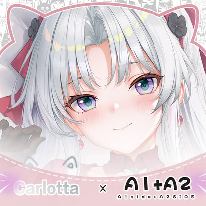 Domineering Cat Original  Wuthering Waves Carlotta Montelli Full-body Pillow Anime Peripherals Long Pillow Otaku New 2way Pillowcase