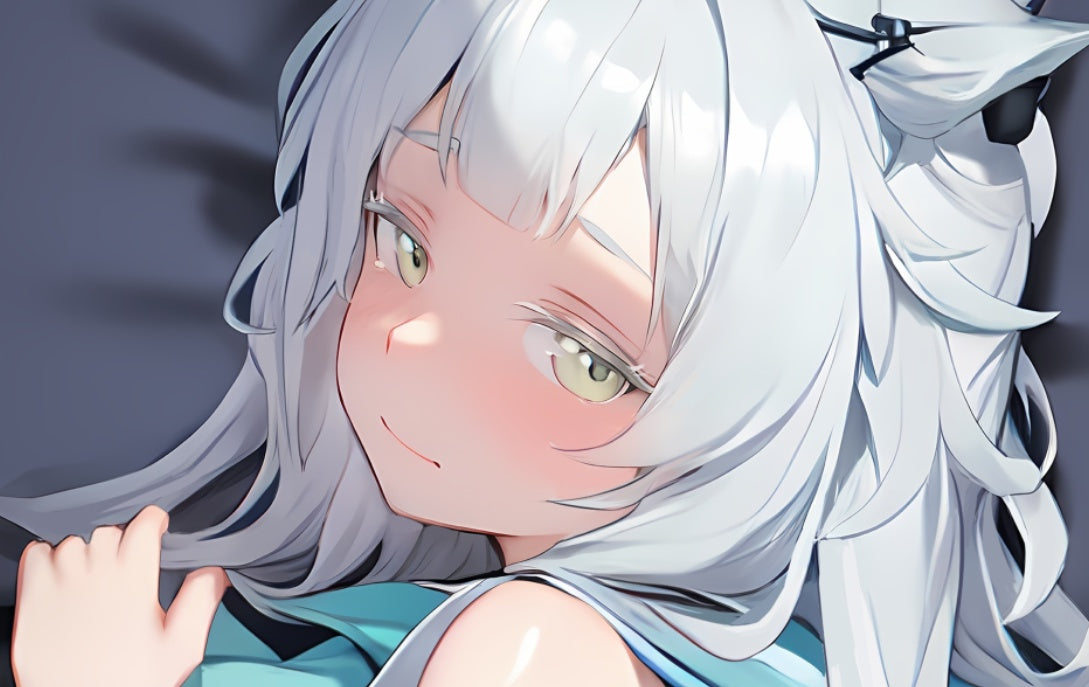 Domineering Cat Arknights Rosmontis Pillow cover