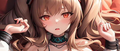 Domineering Cat Arknights Angelina Pillow cover