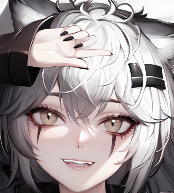 Domineering Cat Arknights Lappland Pillow cover