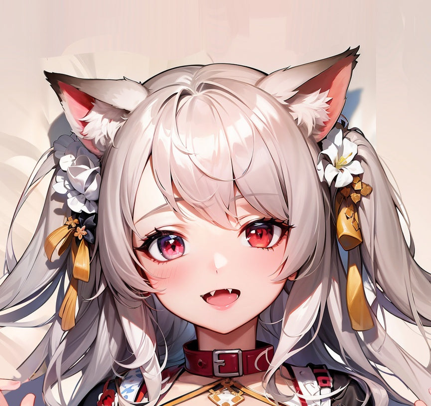 Domineering Cat Azur Lane IJN Yūdachi Pillow cover