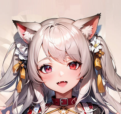 Domineering Cat Azur Lane IJN Yūdachi Pillow cover