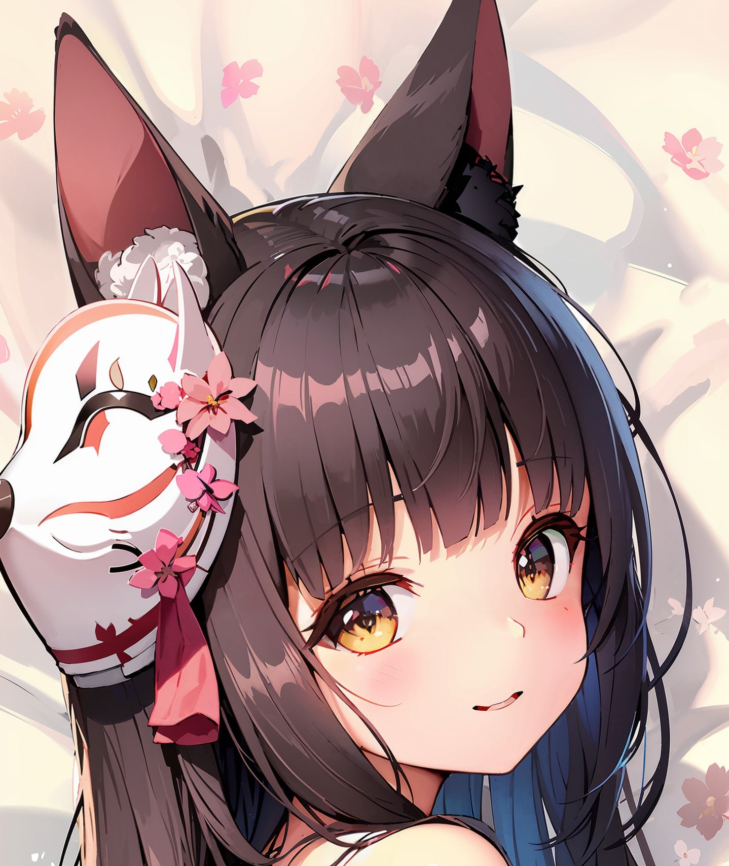 Domineering Cat Azur Lane IJN Nagato Pillow cover
